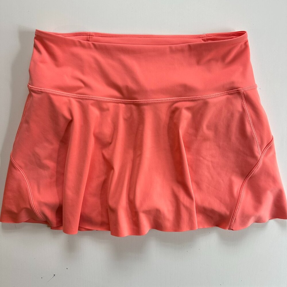 EUC Athleta Ace Tennis Skirt 13.5" Medium, Coral
